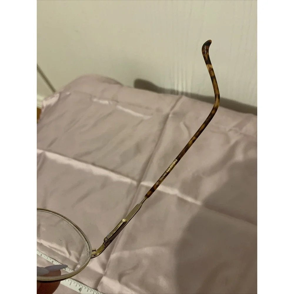 chelsea morgan eyeglasses Frames Full Rim Metal Tortoise Chelsea 75 DA/YG 140